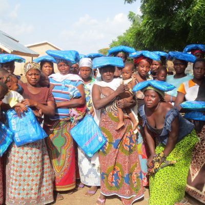 Supporting mothers with mosquito nets